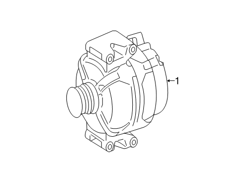 2019 Mercedes-Benz GLE63 AMG S Alternator Diagram 2