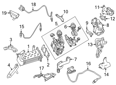 Air Intake Temperature Sensor Diagram for 006-153-97-28