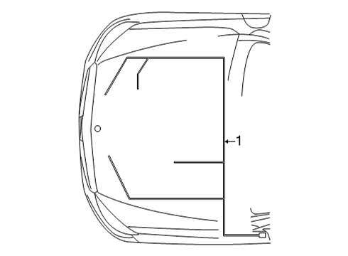 2024 Mercedes-Benz C43 AMG Wiring Harness