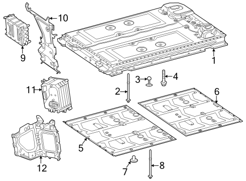 2024 Mercedes-Benz EQE AMG Battery Diagram 2