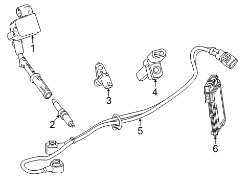 2016 Mercedes-Benz S550 Ignition System Diagram 2