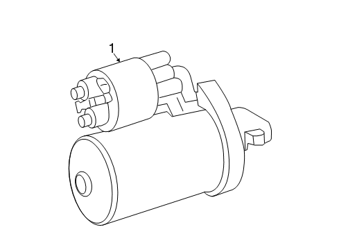 2008 Mercedes-Benz C300 Starter