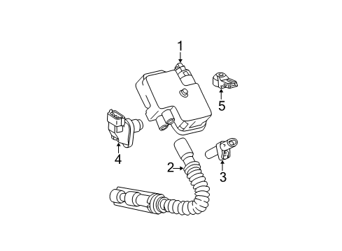 2003 Mercedes-Benz E55 AMG Ignition System Diagram