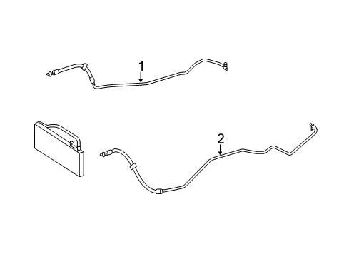 2013 Mercedes-Benz CL65 AMG Trans Oil Cooler