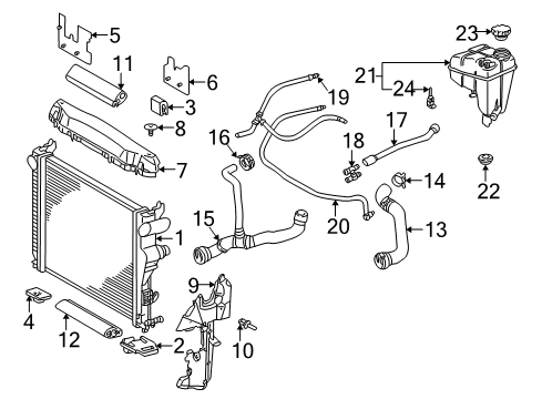 Expansion Tank Diagram for 230-500-01-49