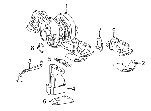 2011 Mercedes-Benz Sprinter 2500 Turbocharger Diagram