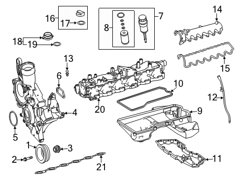 OIL SUMP Diagram for 279-010-24-00