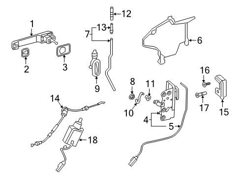 2021 Mercedes-Benz G550 Front Door, Body Diagram 4