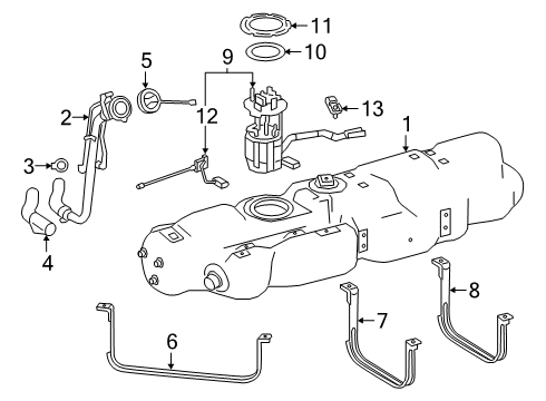 Injection Pump Diagram for 642-070-13-01-80