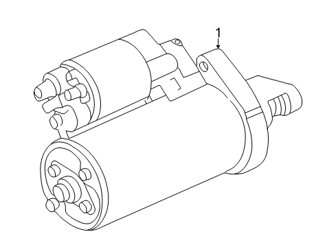 2002 Mercedes-Benz E320 Starter Diagram