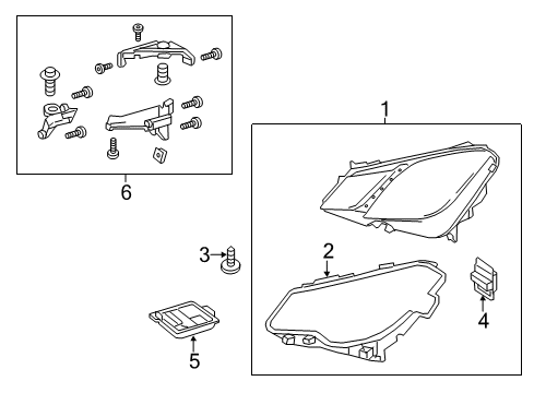 2016 Mercedes-Benz E550 Headlamps, Electrical Diagram