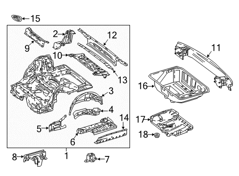 Spare Housing Diagram for 213-610-75-02