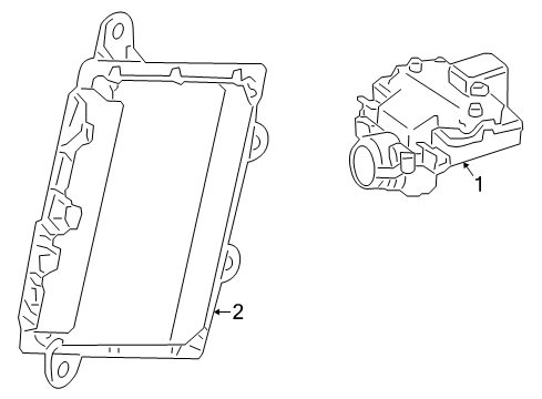 2013 Mercedes-Benz E350 Electrical Components Diagram 8