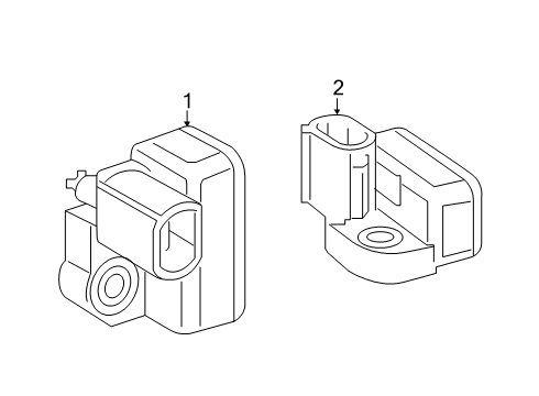 2020 Mercedes-Benz A220 Ride Control Diagram