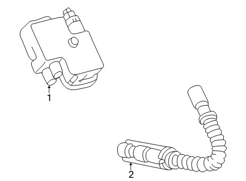 1998 Mercedes-Benz E320 Ignition System Diagram