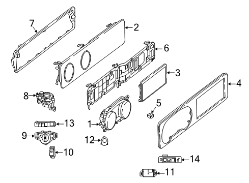 Multifunction Switch Diagram for 213-900-07-11-9051