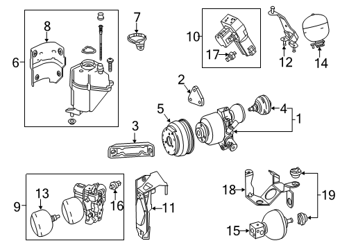 2020 Mercedes-Benz S560 Ride Control - Rear Diagram 1