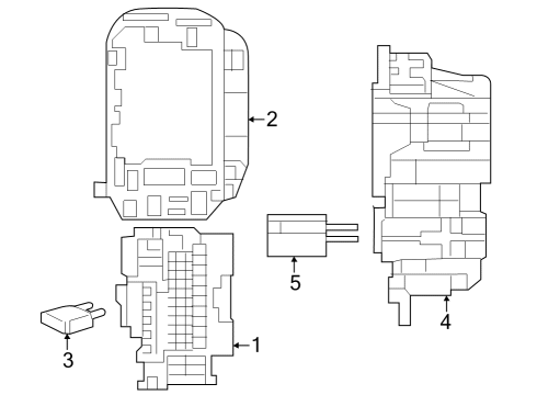 2023 Mercedes-Benz AMG GT 53 Fuse & Relay Diagram 2