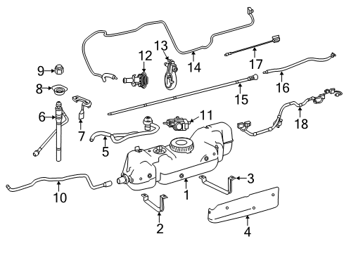 2017 Mercedes-Benz Sprinter 2500 Emission Components Diagram 2