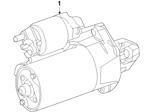 2016 Mercedes-Benz S600 Starter, Charging Diagram