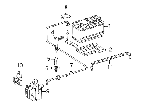 Junction Block Diagram for 164-540-06-50