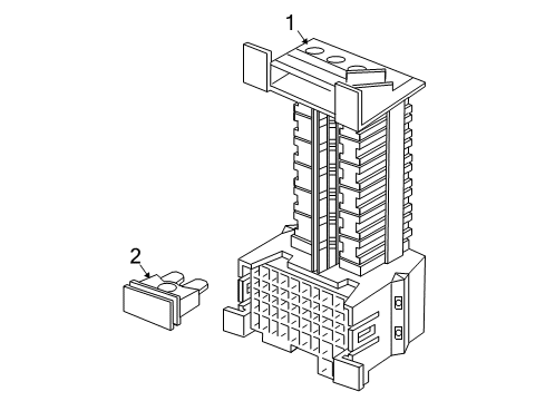 Fuse & Relay Box Diagram for 222-540-30-50