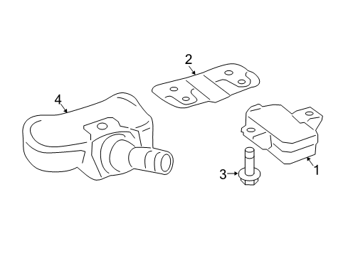 2017 Mercedes-Benz E550 Tire Pressure Monitoring, Electrical Diagram