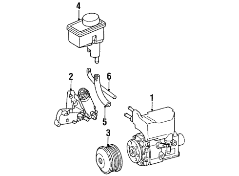 1992 Mercedes-Benz 600SEL Filters Diagram 4