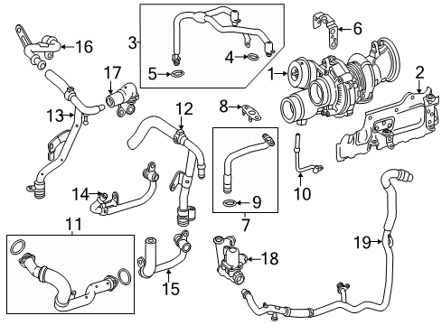 Oil Return Tube Diagram for 177-090-74-00