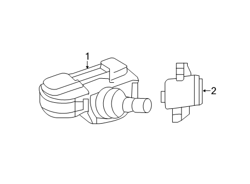 2017 Mercedes-Benz SL65 AMG Tire Pressure Monitoring, Electrical Diagram