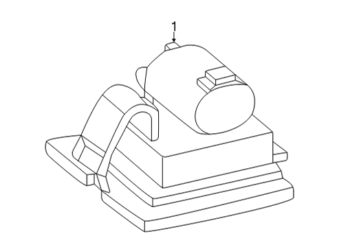 License Lamp Assembly Diagram for 000-906-99-08