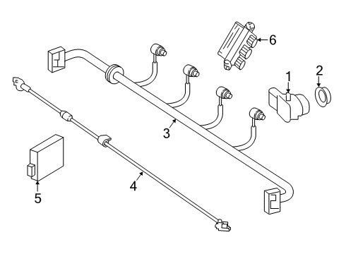 2019 Mercedes-Benz S65 AMG Parking Aid Diagram 11