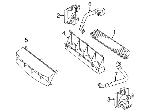 2007 Mercedes-Benz CLK63 AMG Trans Oil Cooler