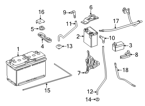 Ground Cable Diagram for 166-540-07-41