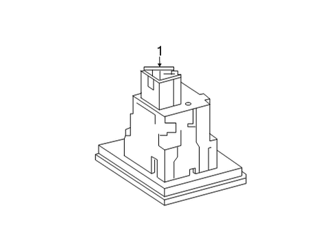 2024 Mercedes-Benz C43 AMG License Lamps Diagram