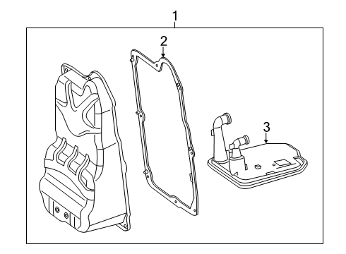 2020 Mercedes-Benz A220 Case & Related Parts Diagram