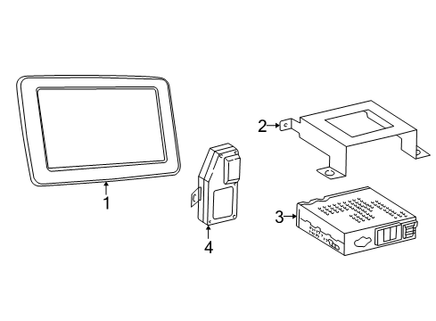 2007 Mercedes-Benz G55 AMG Navigation System Diagram