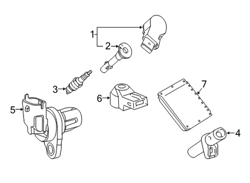 2020 Mercedes-Benz GLC300 Powertrain Control Diagram 4