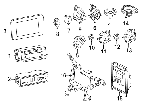 2019 Mercedes-Benz C43 AMG Sound System Diagram 2