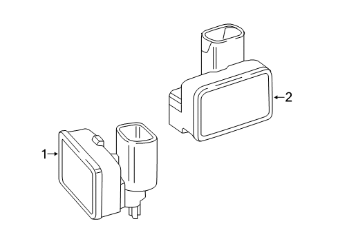 2016 Mercedes-Benz S550 Electrical Components Diagram 1