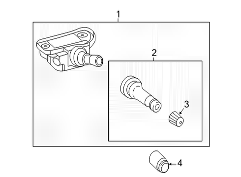 2021 Mercedes-Benz GLS580 Tire Pressure Monitoring