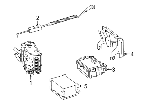 2016 Mercedes-Benz S550e Hybrid Components