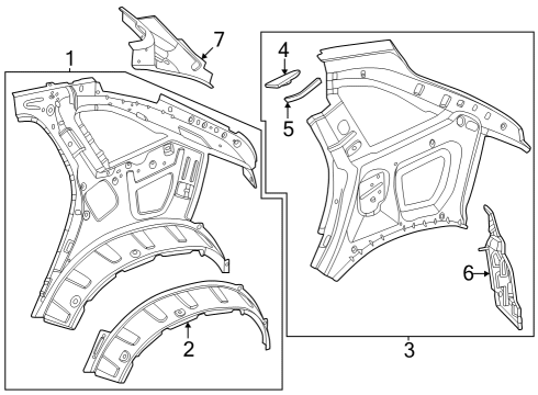 Mount Panel Diagram for 296-636-23-00