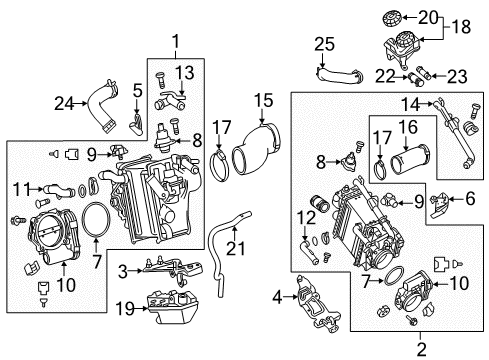 2020 Mercedes-Benz C63 AMG Powertrain Control Diagram 2