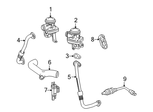 2007 Mercedes-Benz R63 AMG A.I.R. System Diagram