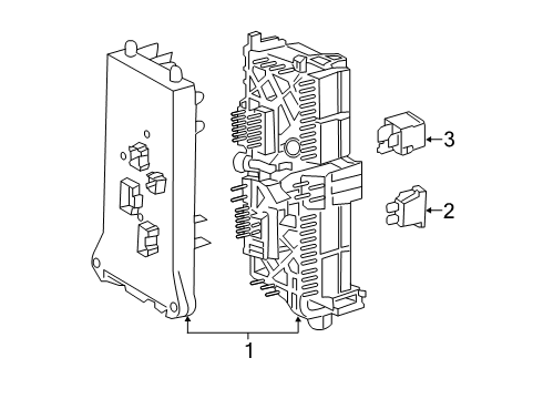 2021 Mercedes-Benz Sprinter 3500 Fuse & Relay