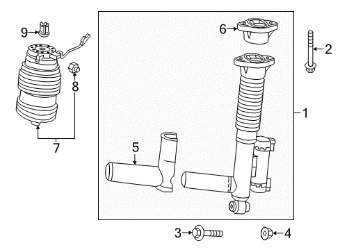 Upper Mount Diagram for 213-326-51-00