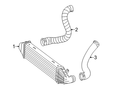 2012 Mercedes-Benz SLK250 Intercooler, Cooling Diagram