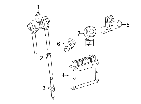 2018 Mercedes-Benz G65 AMG Powertrain Control Diagram 1