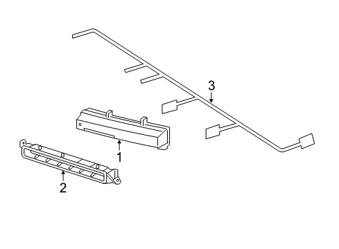 2013 Mercedes-Benz ML550 Daytime Running Lamps Diagram